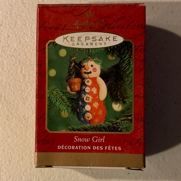 Hallmark Other - 2000 Hallmark Snowgirl ornament